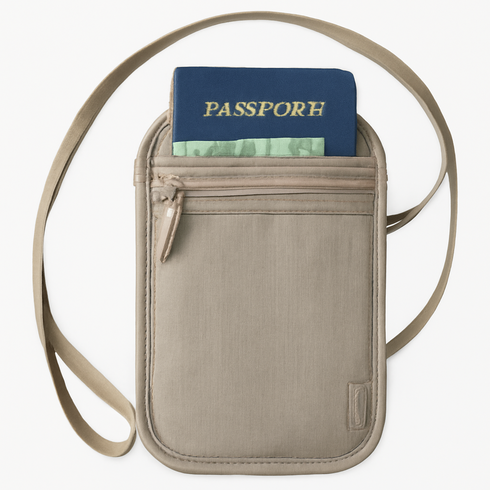 RFID Blocking Neck Stash Wallet