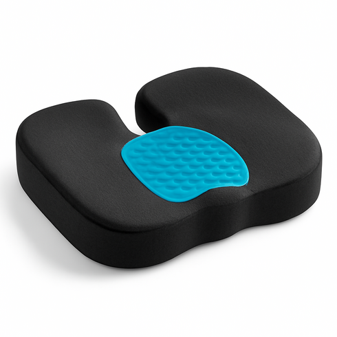 ComfiLife Gel Enhanced Orthopedic Memory Foam Seat Cushion